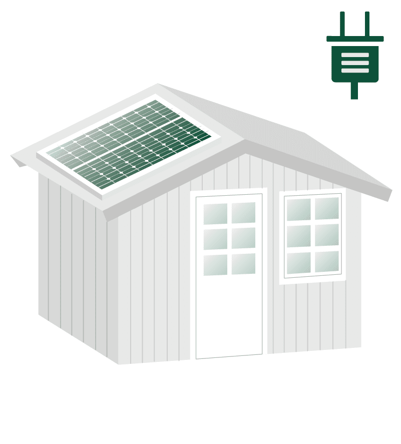 Heizung Gartenhaus Solar