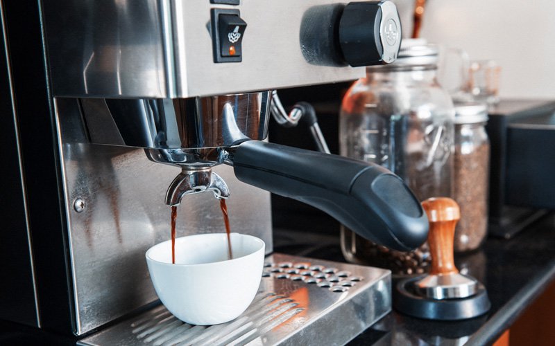 Kaffeezubereitung siebtr germaschine