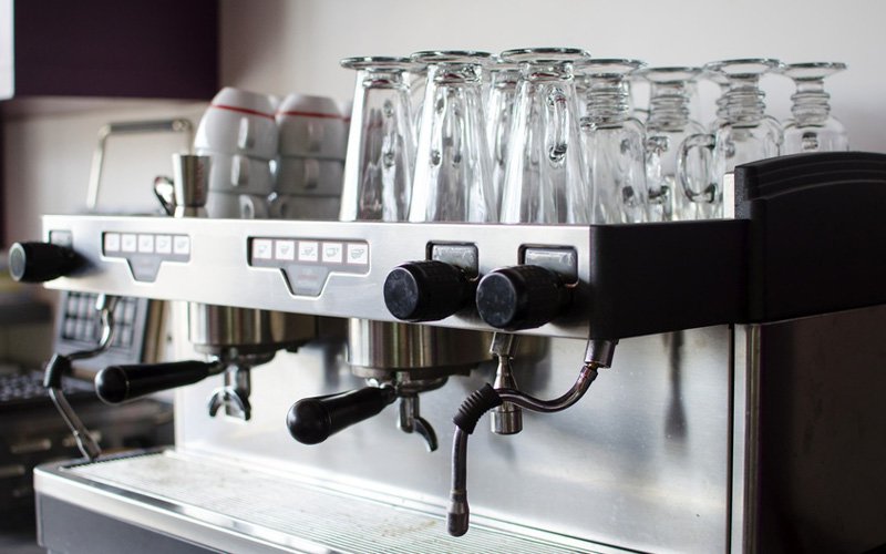Gastro kaffeevollautomat ablage