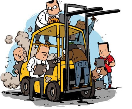 Gabelstapler Inspektion
