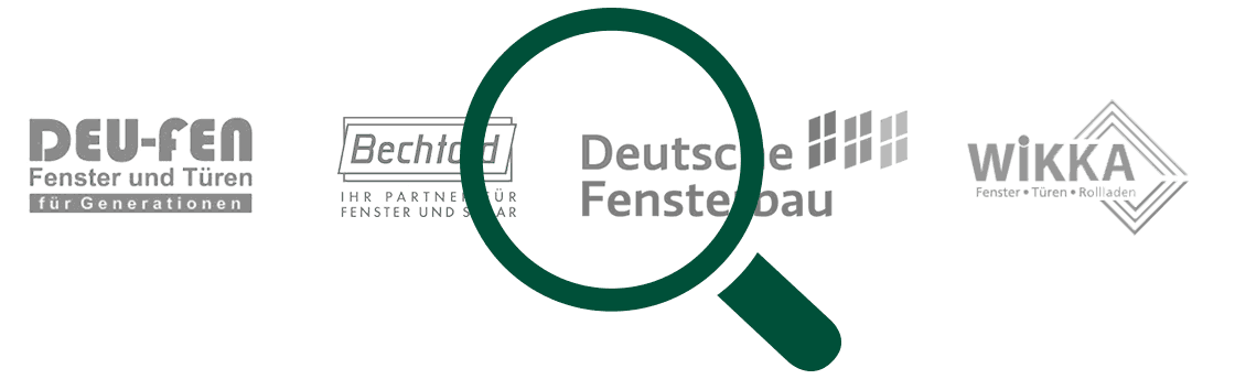 Fenster arh lupe logos animation