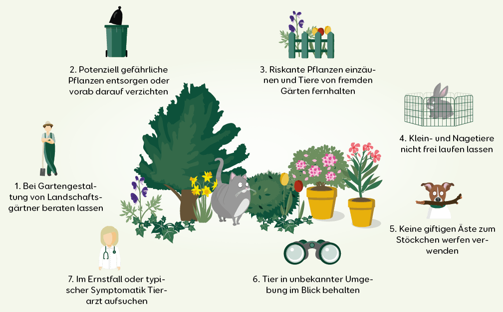 Gartenpflanzen Haustiere