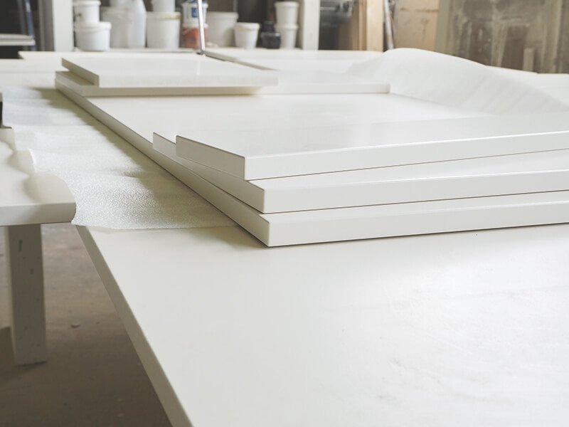 Küchenplatten weiß